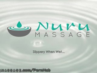 NuruMassage Lucky fellow isn't Expecting to Fuck 2 Chicks Today!