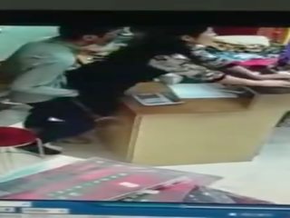 Shop owner Fucked Bhabhi in mall