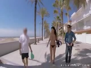 Public Nudity Teasing To outstanding Blowjob
