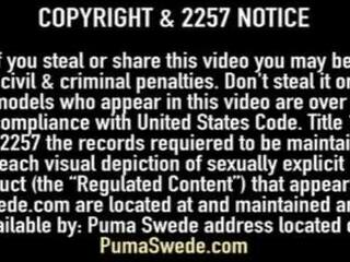 Dom Smoker Puma Swede Pussy Fucks lustful adult clip Slave Claudia Valentine&excl;