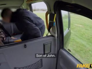 زائف سيارة اجره كهرمان جين مارس الجنس بواسطة ال suspected ابن من يوحنا