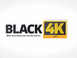 Black4k Super-hot Black on White xxx film Scene Happened at