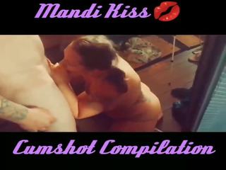 Mandi kyss - cumsprut sammanställning, fria högupplöst kön video- 94