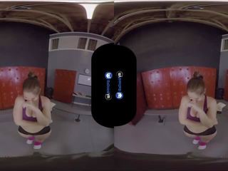 VR dirty clip Sneaking Into Girls Locker Room On BaDoinkVR