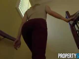 PropertySex - enchanting young homebuyer fucks to sell house