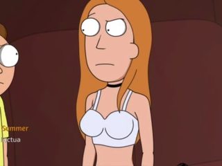 Rick and Morty&colon; A Way Back Home- Sister sucks and fucks to get back at her ex