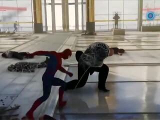Marvel komik spider-man episode 1 swinging sekitar itu kota