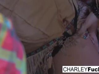 Charley cums alle over-