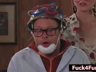 Ghostbusters parodi - i madh bythë sekretare janine merr 2 cocks feat sarah shevon