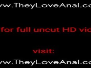 Strictly Anal Threesome, Free They Love Anal HD dirty movie a4