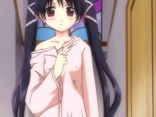Anime anak perempuan mendapat pantat/ punggung diisi oleh putz